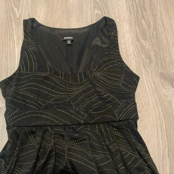 Express Sleeveless Black Dress - Picture 2 of 6